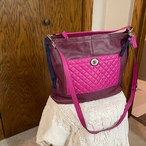 Coach Large Multi-Color Crossbody Bag